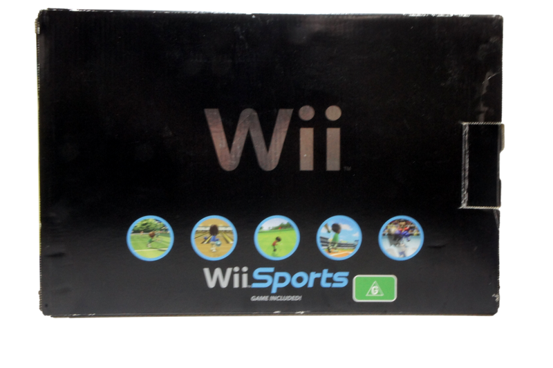 Limited Edition Black Wii + Wii Sports In Original Box (Preowned)