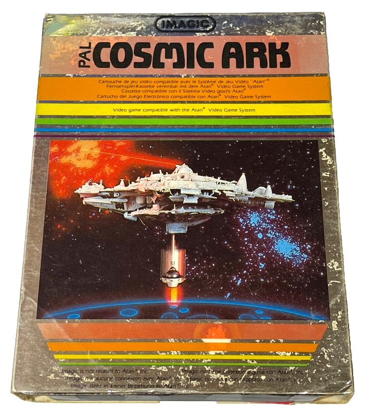 Cosmic Ark Atari 2600 *Complete* Imagic (Preowned)