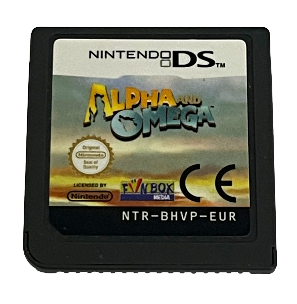 Alpha and Omega Nintendo DS 2DS 3DS Game *Cartridge Only* (Pre-Owned)