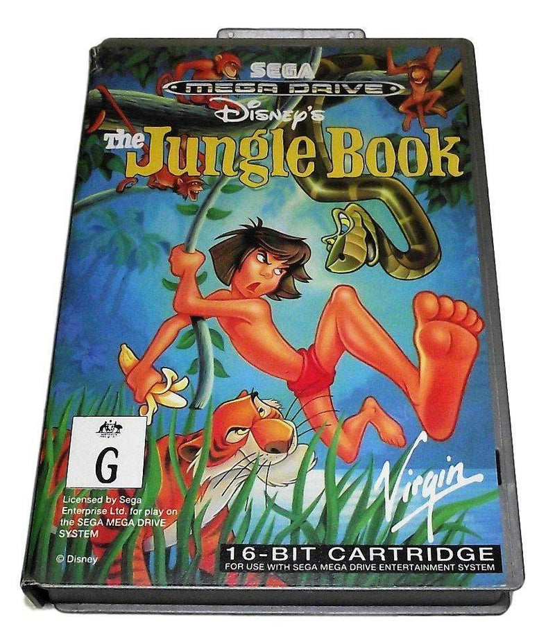 The Jungle Book Sega Mega Drive PAL *No Manual* Silver Edition (Pre-Owned)