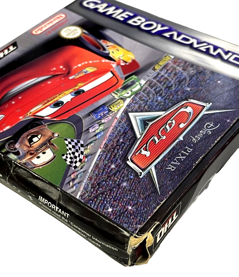 Disney Pixar Cars Nintendo Gameboy Advance GBA *Complete* Boxed (Preowned)