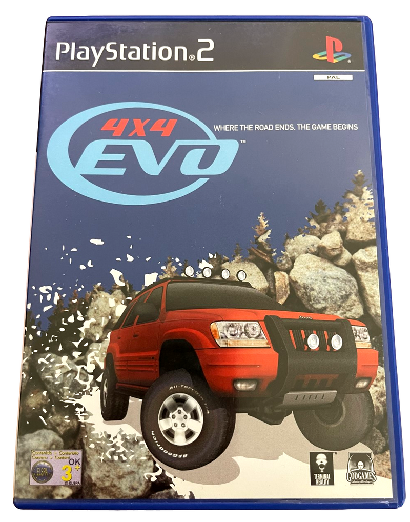 4 x 4 Evo PS2 PAL *Complete* (Preowned)