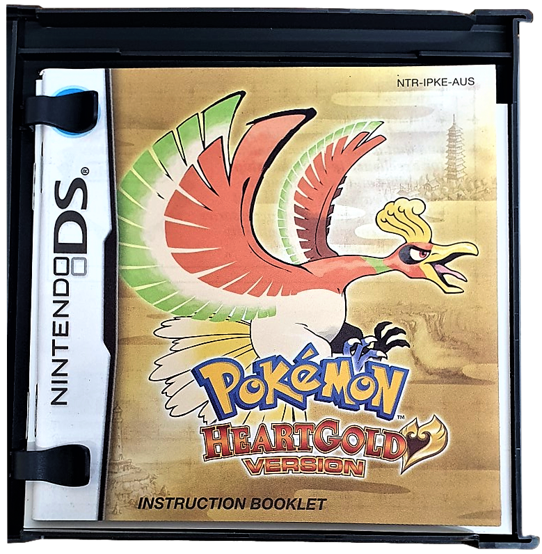 Pokemon Heartgold Nintendo DS 2DS 3DS Game Boxed *No Insert Or Pokewalker* (Preowned)