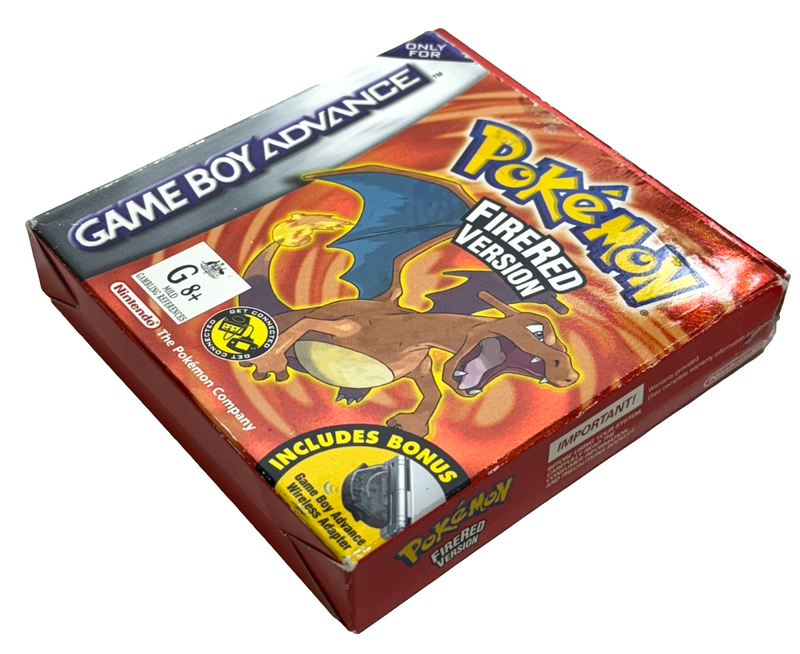 Pokemon FireRed Version Nintendo Gameboy Advance GBA *Complete* Boxed (Preowned)
