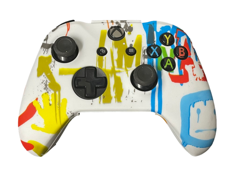 Silicone Cover For XBOX ONE Controller Skin Finger Paint