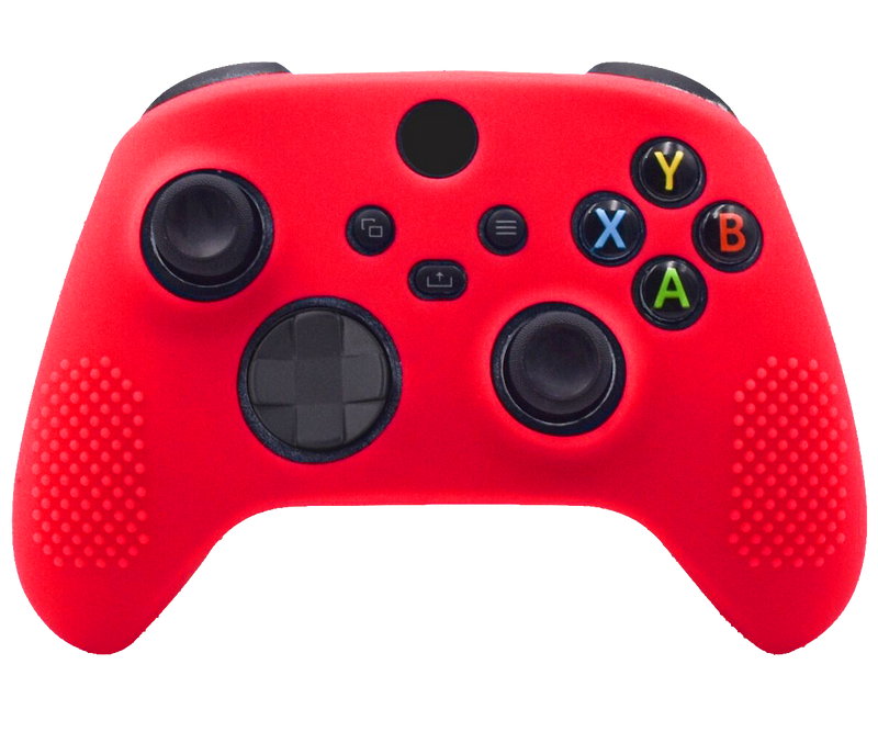 Silicone Cover For XBOX Series X/S Controller Case Skin - Red - Games We Played