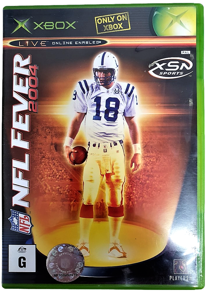 NFL Fever 2004 XBOX Original PAL *Complete* (Preowned)