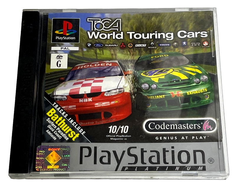 TOCA World Touring Cars (Platinum) PS1 PS2 PS3 PAL *Complete* (Preowned)