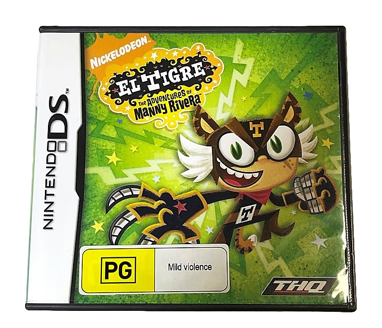 El Tigre The Adventures of Manny Rivera Nintendo DS 2DS 3DS Game *Complete* (Pre-Owned)