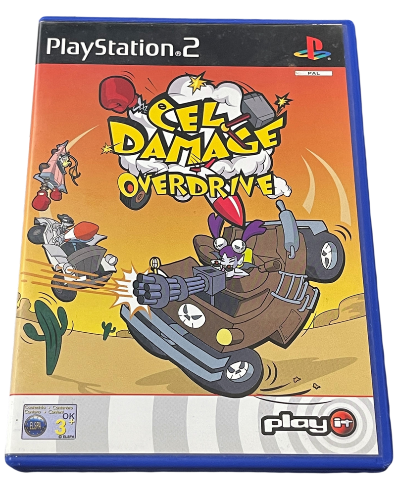 Cel Damage Overdrive Sony PS2 PAL *No Manual* (Preowned)