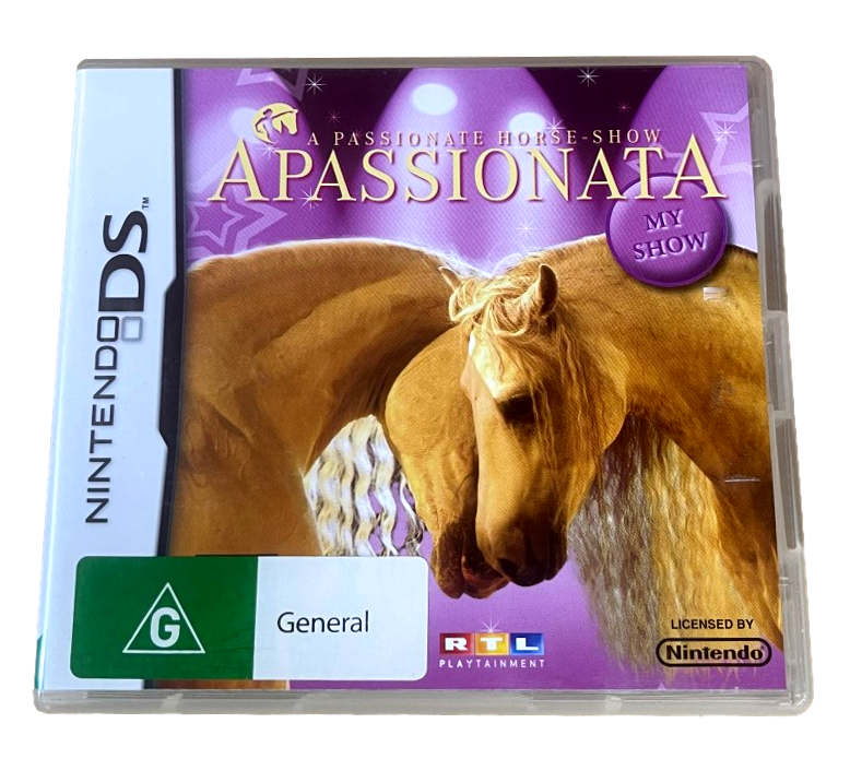 Apassionata Nintendo DS 2DS 3DS Game *No Manual* (Pre-Owned)