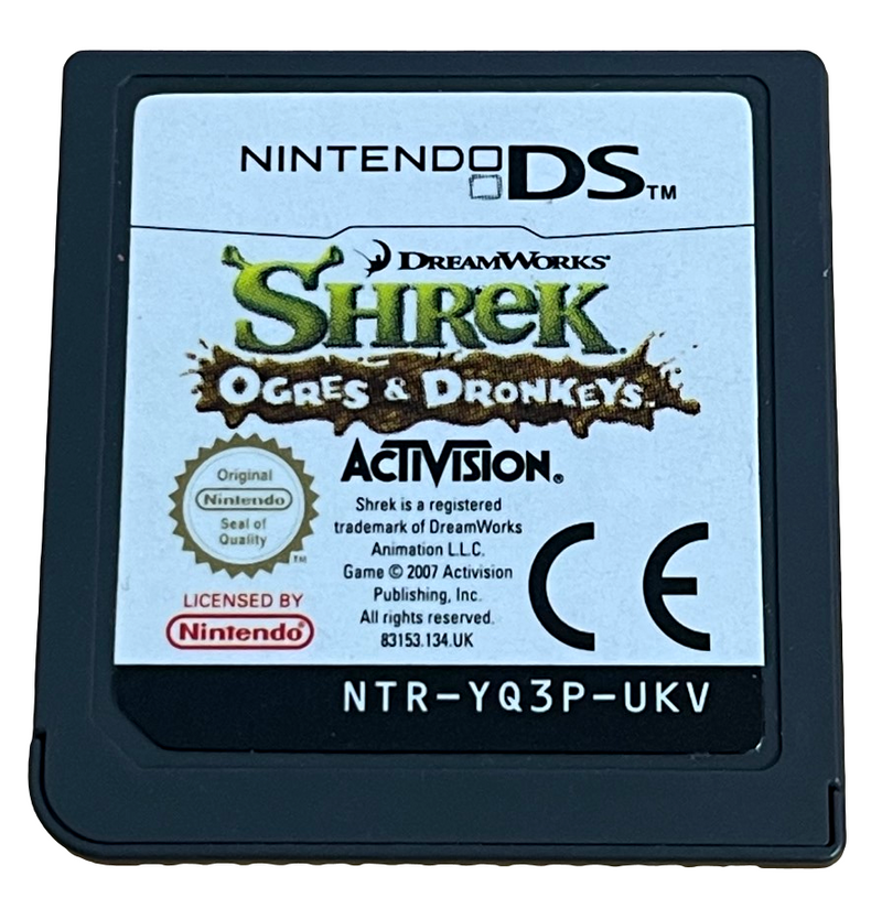 Shrek Ogres & Donkeys Nintendo DS 2DS 3DS *Cartridge Only* (Preowned)