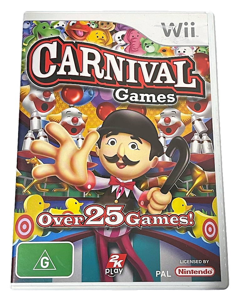 Carnival Games Nintendo Wii PAL *Complete* Wii U Compatible (Pre-Owned)