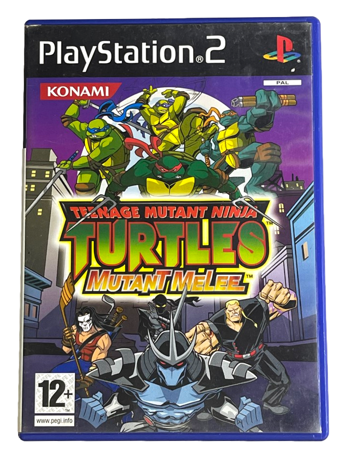 Teenage Mutant Ninja Turtles Mutant Melee PS2 PAL *No Manual*  (Preowned)