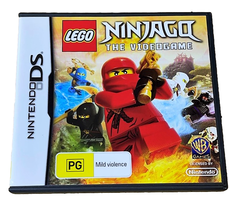 Lego Ninjago Nintendo DS 2DS 3DS Game *No Manual * (Pre-Owned)