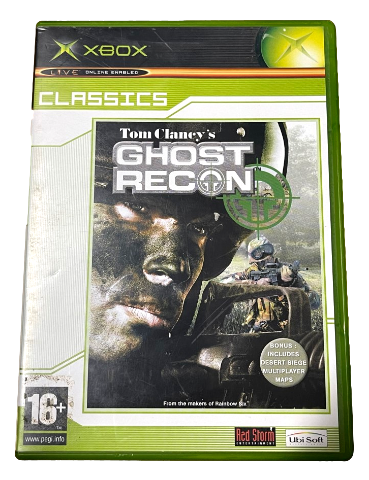 Ghost Recon XBOX (Classics) Original PAL *Complete* (Pre-Owned)