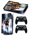 1st Edition PS5 Themed Decal Sticker Wrap For Disc Edition Console - Battlefield V