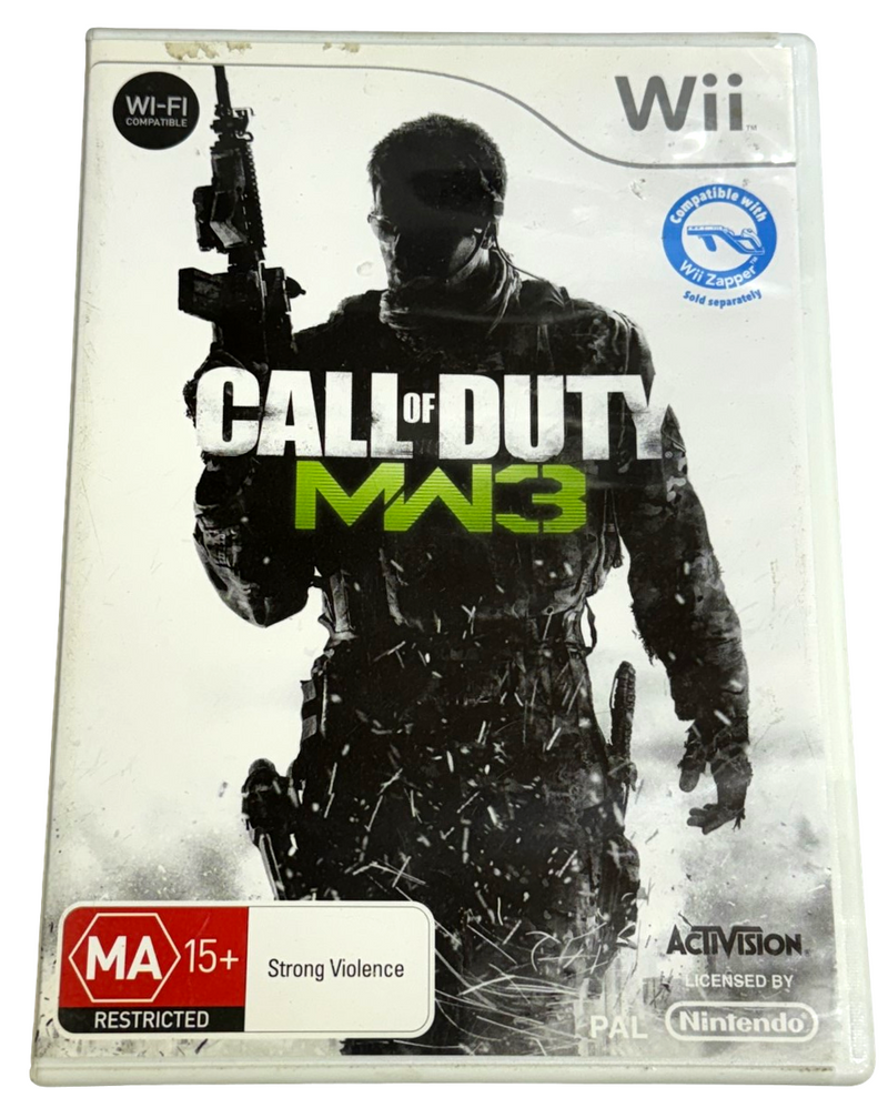 Call of Duty MW3 Nintendo Wii PAL *Complete* Wii U Compatible (Preowned)