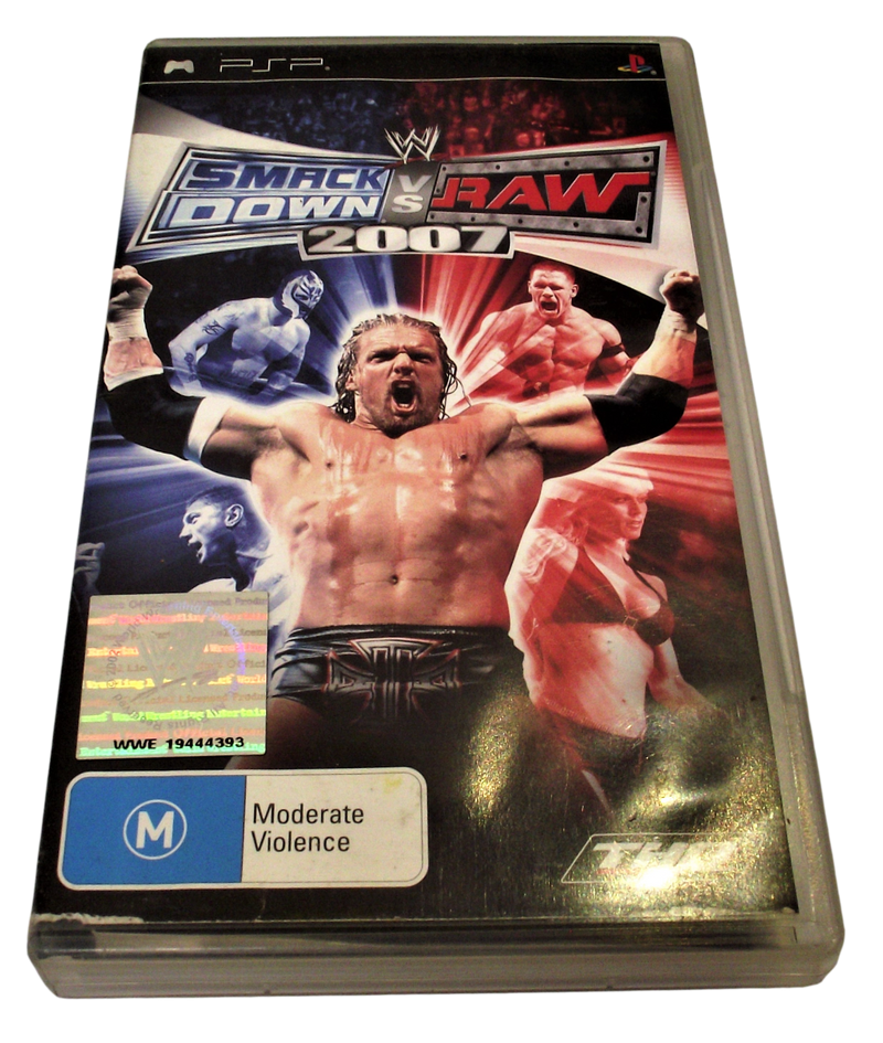Smack Down VS RAW 2007 Sony PSP Game (Pre-Owned)