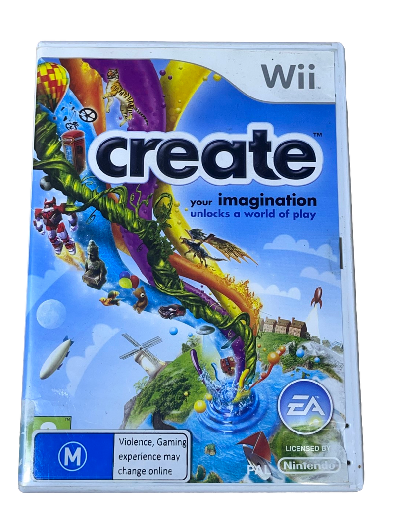 Create Nintendo Wii PAL *Complete* Wii U Compatible (Pre-Owned)