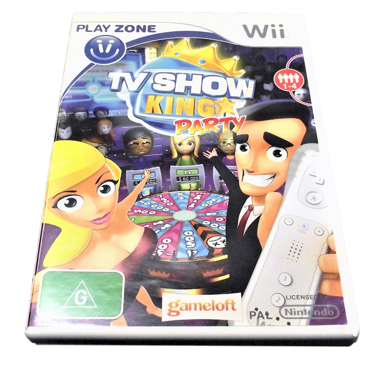 TV Show King Party Nintendo Wii PAL *Complete* Wii U Compatible (Pre-Owned)