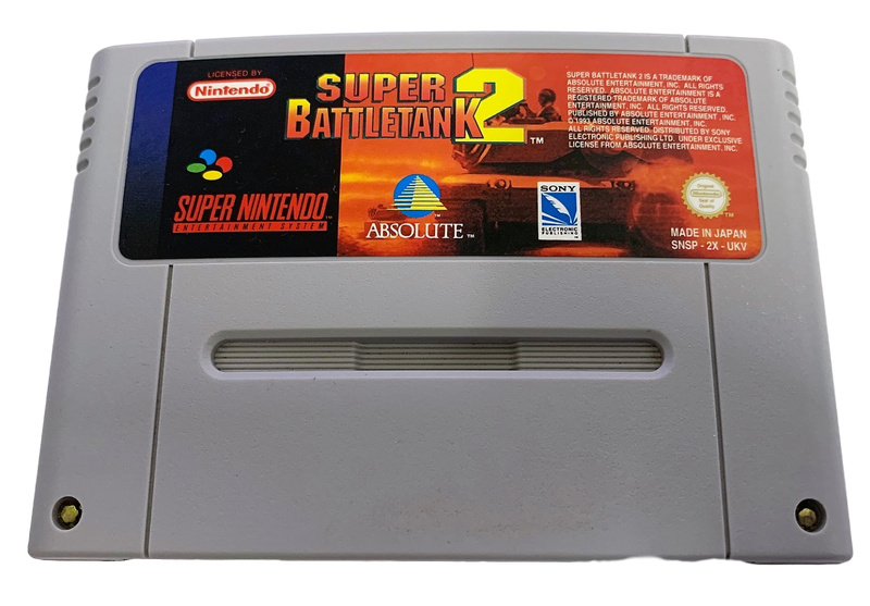 Super Battletank 2 Super Nintendo SNES PAL Tank (Preowned)