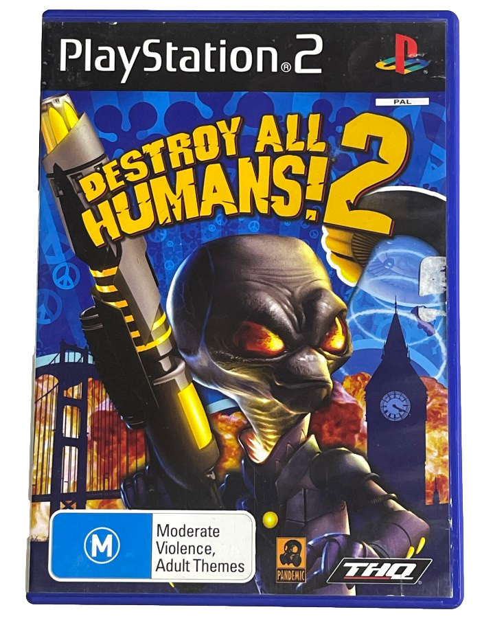 Destroy All Humans 2 PS2 PAL *Complete* (Preowned)