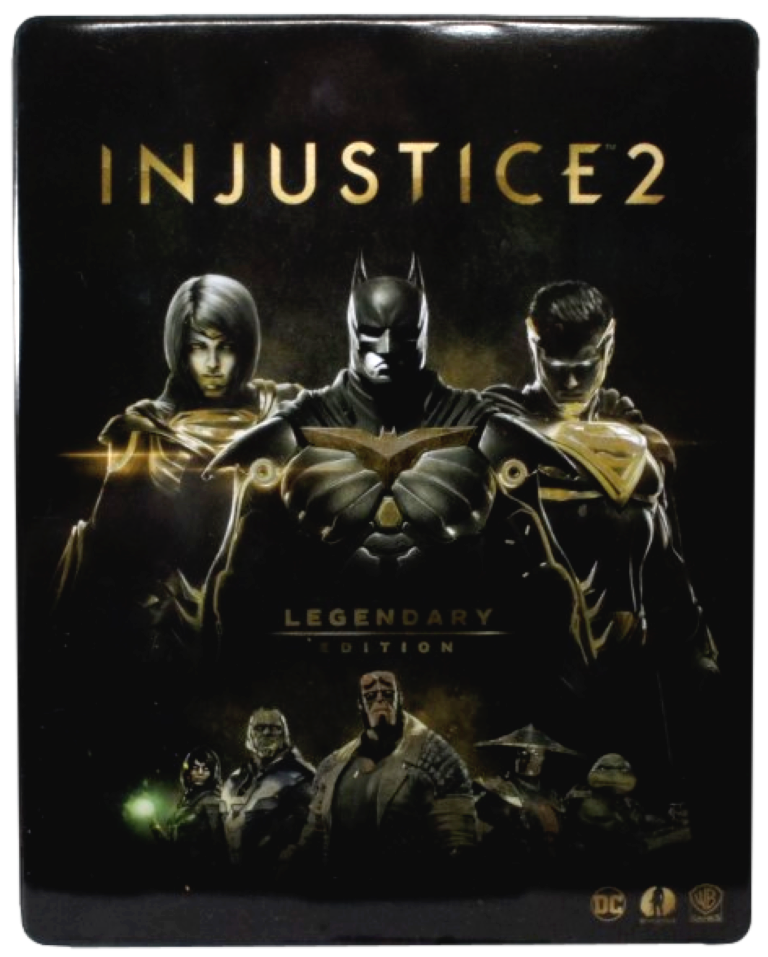 Injustice 2 Day One legendary Edition PS4 Complete Steelbook (Pre-Owned)