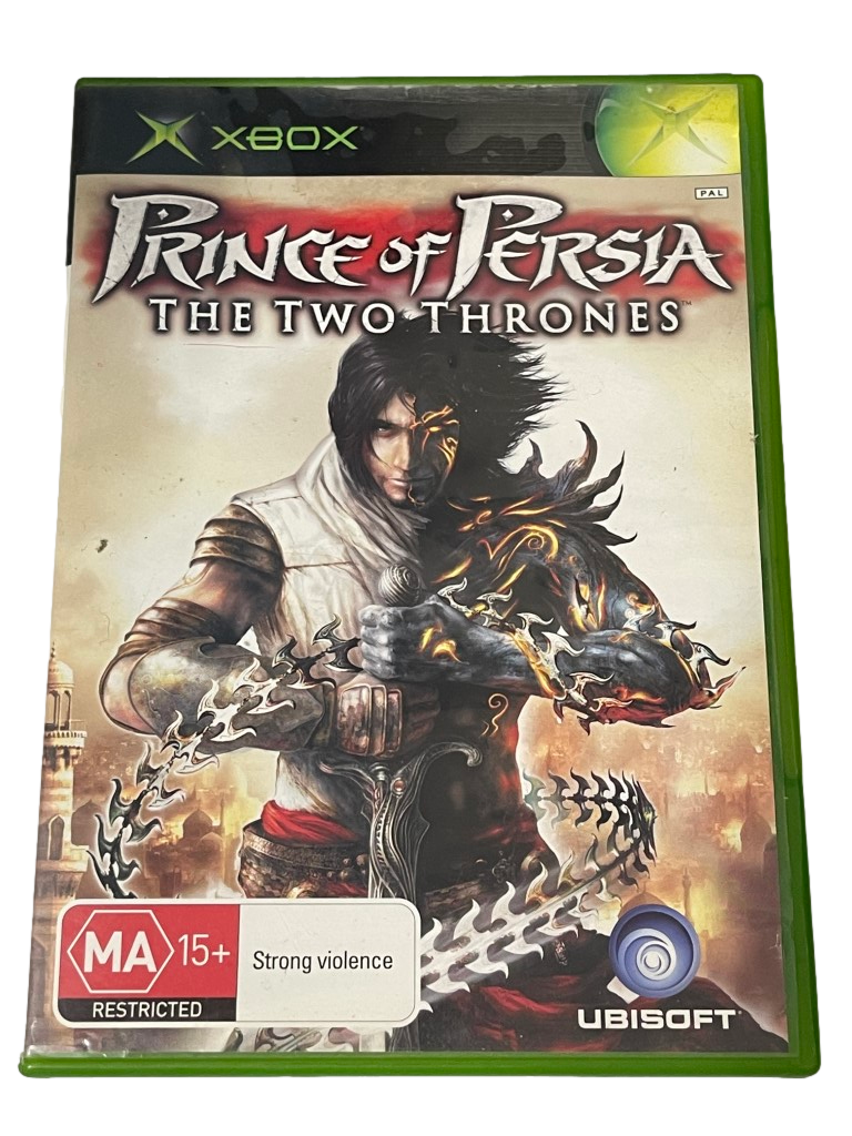 Prince of Persia The Two Thrones XBOX Original PAL *No Manual* (Preowned)