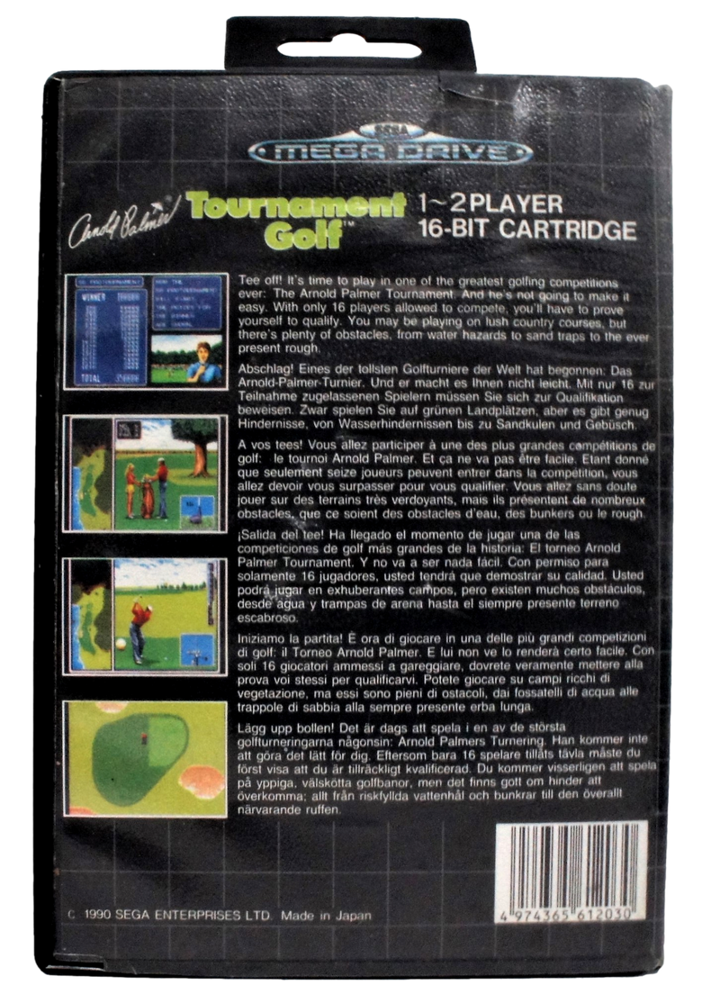 Arnold Palmer Tournament Golf Sega Mega Drive *Complete* (Pre-Owned)
