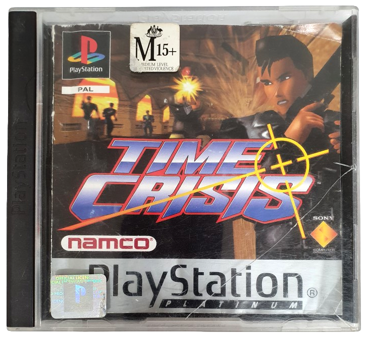 Time Crisis (Platinum) PS1 PS2 PS3 PAL *No Cover Art*