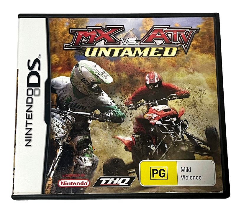 MX vs ATV Untamed Nintendo DS 2DS 3DS  *No Manual* (Pre-Owned)