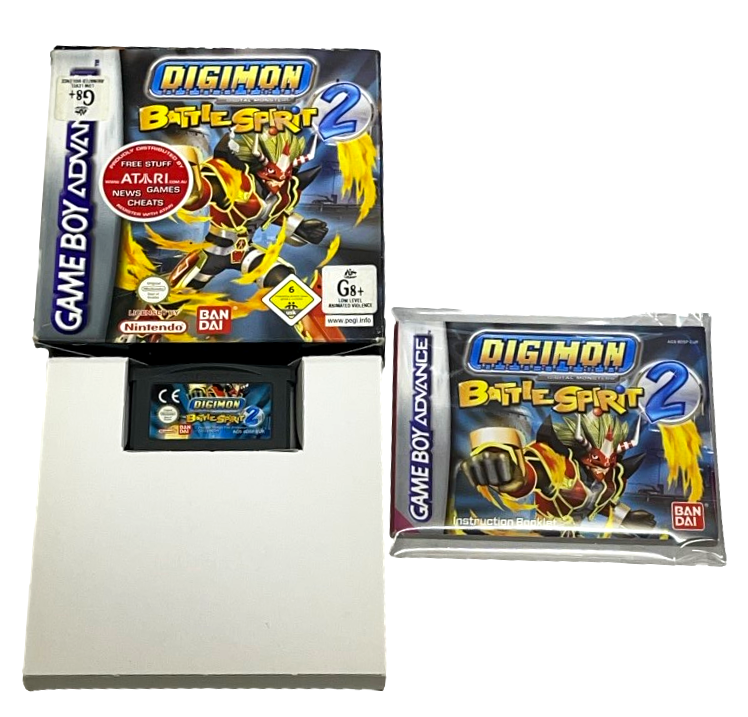 Digimon Battle Spirit 2 Nintendo Gameboy Advance GBA *Complete* Boxed (Preowned)