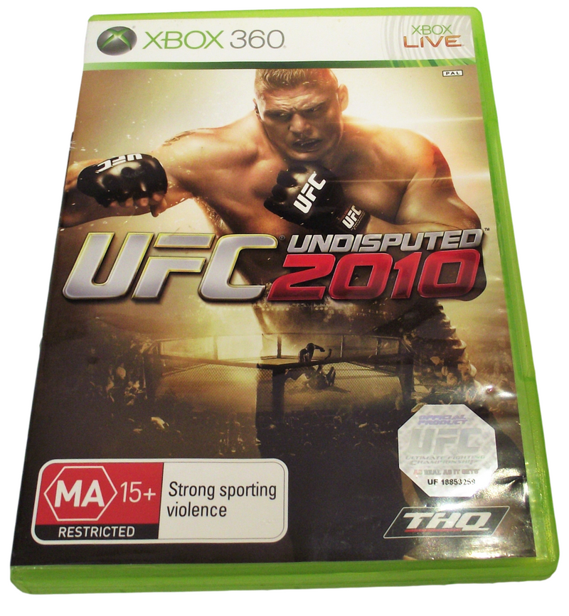 UFC Undisputed 2010 Microsoft XBOX 360 PAL (Preowned)