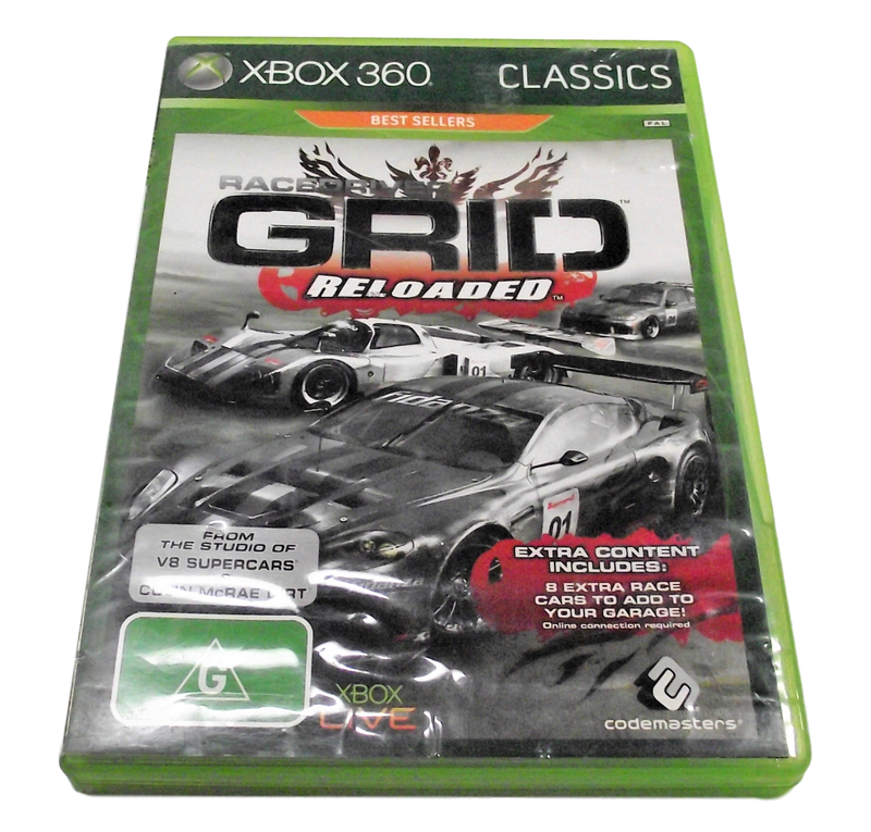 RaceDriver Grid Reloaded XBOX 360 PAL (Pre-Owned)