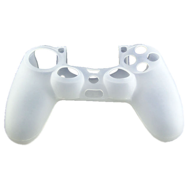 Silicone Cover For PS4 Controller Case Skin - White - Games We Played