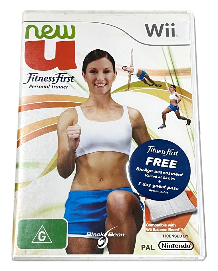 New U Fitness First Personal Trainer Nintendo Wii PAL *Complete* Wii U Compatible (Pre-Owned)