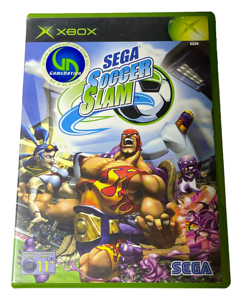 Sega Soccer Slam XBOX Original PAL *No Manual* (Pre-Owned)