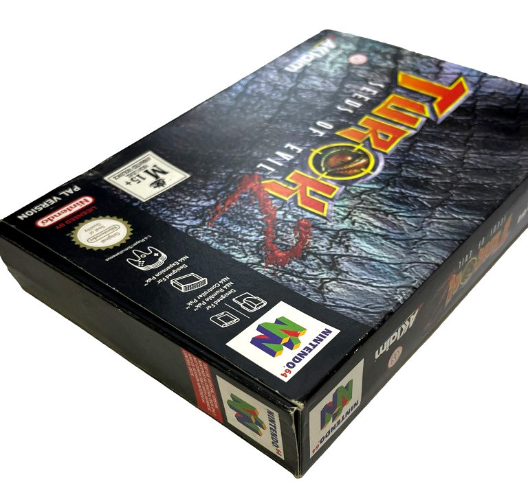 Turok 2 Seeds of Evil Nintendo 64 N64 Boxed PAL *Complete* (Preowned)