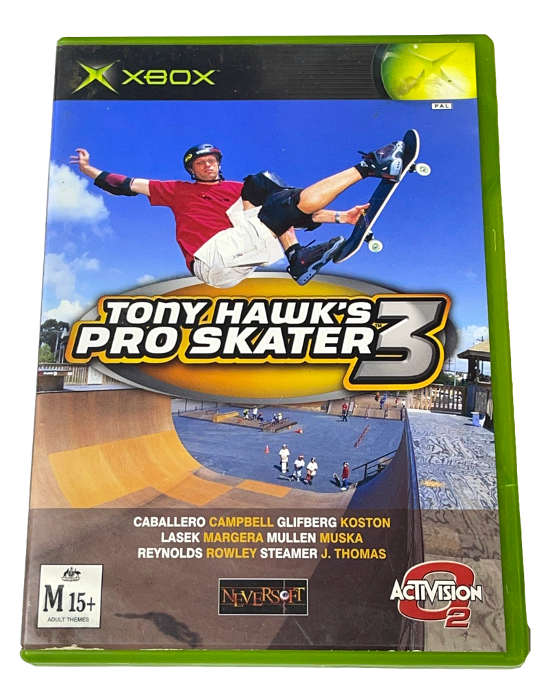 Tony Hawk's Pro Skater 3 XBOX Original PAL *Complete* (Pre-Owned)
