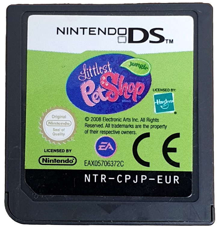 Littlest Pet Shop Jungle Nintendo DS 3DS Game  *Cartridge Only* (Pre-Owned)