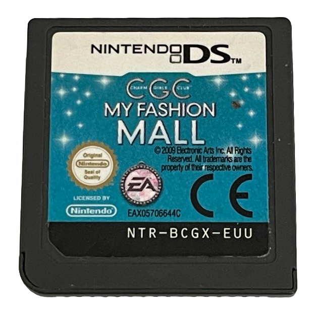 My Fashion Mall Charm Girls Club Nintendo DS 2DS 3DS Game *Cartridge Only* (Preowned)