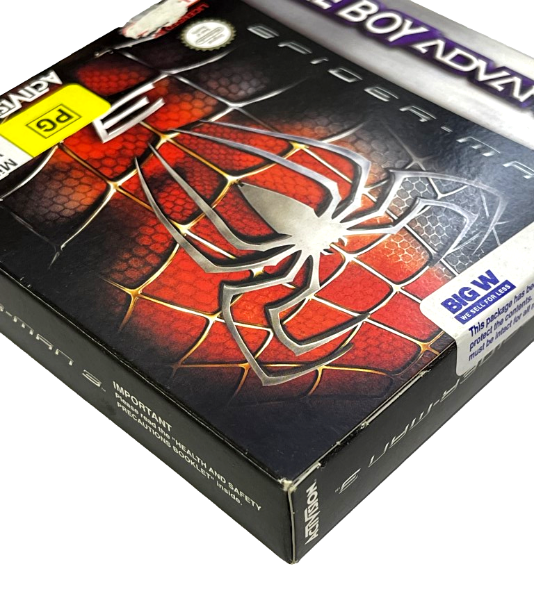 Spider-Man 3 Nintendo Gameboy Advance GBA Complete* Boxed (Preowned)