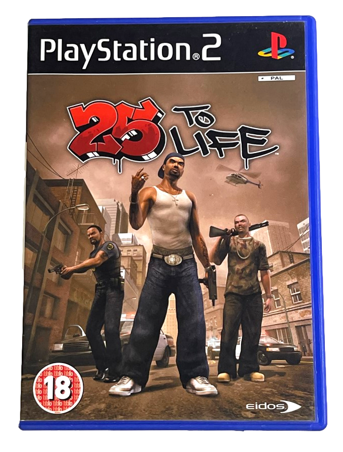 25 To Life PS2 PAL *Complete* (Preowned)