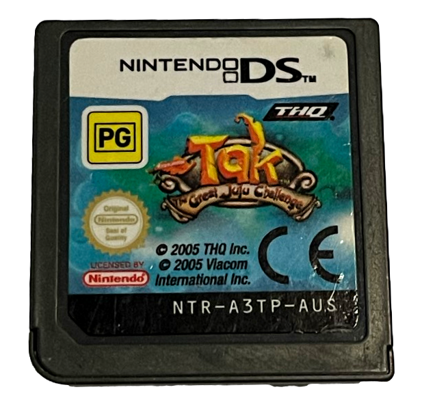 Tak The Great Juju Challenge Nintendo DS 2DS 3DS Game *Cartridge Only* (Preowned)