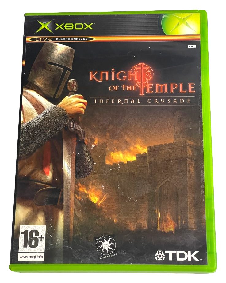 Knights of the Temple Infernal Crusade Xbox Original PAL *Complete* (Pre-Owned)