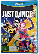 Just Dance 2016 Nintendo Wii U PAL *Complete* Water Damaged Cover (Pre-Owned)