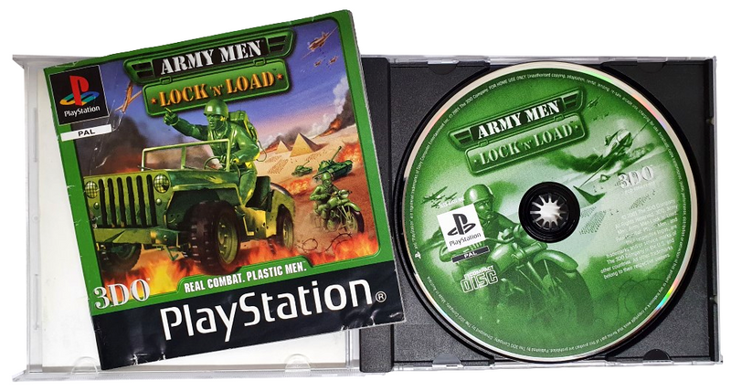 Army Men Lock 'N' Load PS1 PS2 PS3 PAL *Complete*