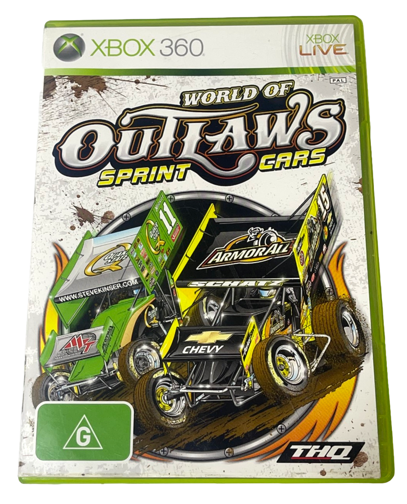 World of Outlaws Sprint Cars XBOX 360 PAL (Pre-Owned)