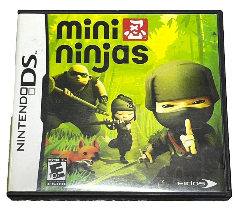 Mini Ninjas Nintendo DS 3DS 2DS Game *Complete* (Preowned)